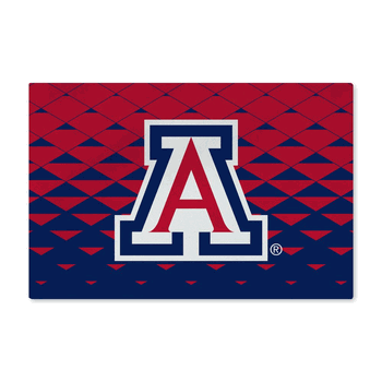 Arizona Wildcats NCAA Dropzone Washable Rug 20X32 Inches