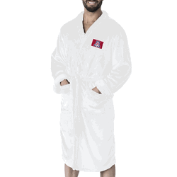 Arizona Wildcats NCAA White Out Silk Touch Robe Large/XLarge