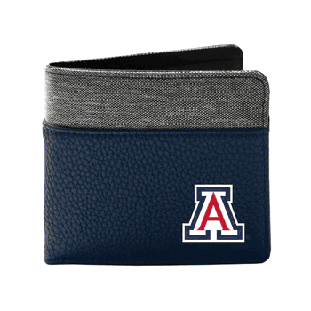Arizona Wildcats Pebble BiFold Wallet NAVY