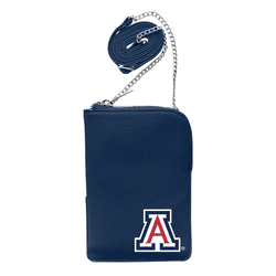 Arizona Wildcats Pebble Smart Purse Navy
