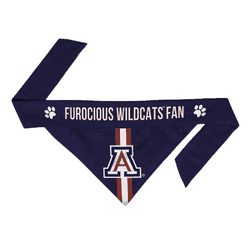 Arizona Wildcats Pet Bandana Xtra Small