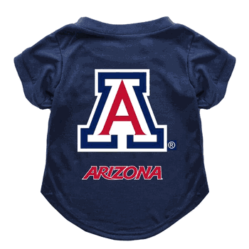 Arizona Wildcats Pet T-Shirt Small