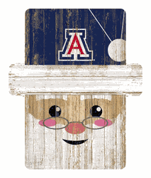 Arizona Wildcats Santa Ornament