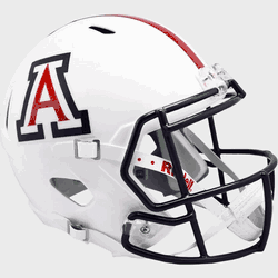 Arizona Wildcats Speed Replica Full Size Football Helmet Gloss White