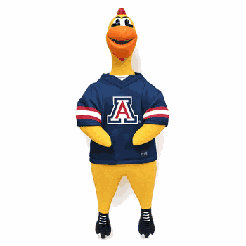 Arizona Wildcats Team Rubber Chicken Toy