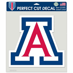 Arizona Wildcats Tide Decal 8x8 Perfect Cut Color