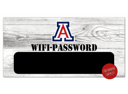 Arizona Wildcats Wifi Password 6x12 Sign