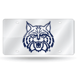 Arizona Wildcats "Wildcat Logo" Laser Tag (Silver
