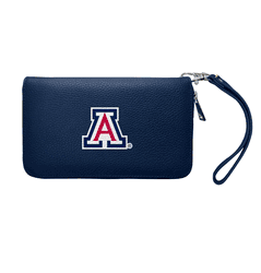 Arizona Wildcats Zip Organizer Wallet Pebble Navy