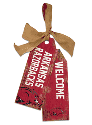 Arkansas Razorbacks 12" Team Tags