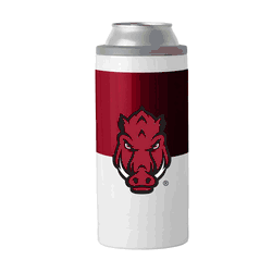 Arkansas Razorbacks 12oz Colorblock Slim Can Coolie