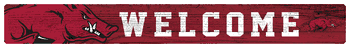 Arkansas Razorbacks 16in. Welcome Strip