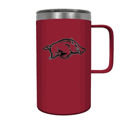 Arkansas Razorbacks 18oz Hustle Travel Mug