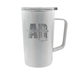 Arkansas Razorbacks 18oz Hustle Travel Mug