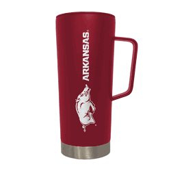 Arkansas Razorbacks 18oz Roadie Tumbler with Handle