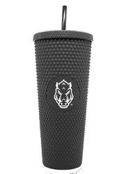 Arkansas Razorbacks 24oz Studded Tumbler