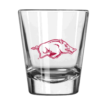 Arkansas Razorbacks 2oz Gameday Shot Glass
