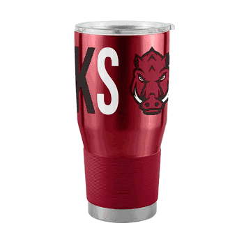 Arkansas Razorbacks 30oz Overtime Stainless Tumbler