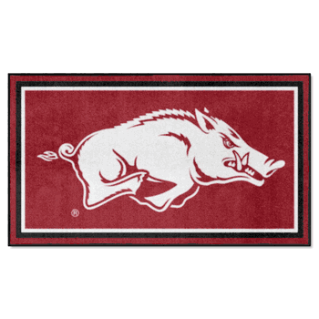 Arkansas Razorbacks 3ft. x 5ft. Plush Area Rug