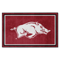 Arkansas Razorbacks 4ft. x 6ft. Plush Area Rug