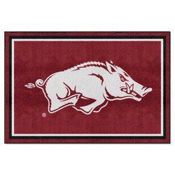 Arkansas Razorbacks 5ft. x 8 ft. Plush Area Rug