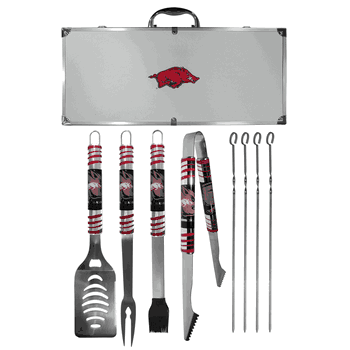 Arkansas Razorbacks 8 pc Tailgater BBQ Set