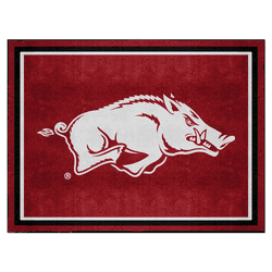 Arkansas Razorbacks 8ft. x 10 ft. Plush Area Rug