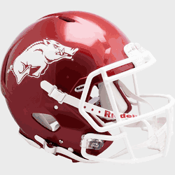 Arkansas Razorbacks  Authentic Speed Full Size Football Helmet