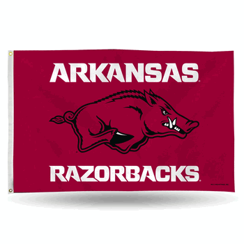 Arkansas Razorbacks Standard 3' x 5' Banner Flag