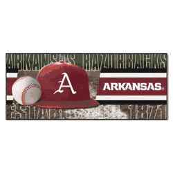 Arkansas Razorbacks Baseball Runner Rug - 30in. x 72in.