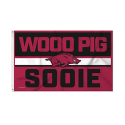 Arkansas Razorbacks Bold 3' x 5' Banner Flag