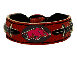 Arkansas Razorbacks Bracelet Team Color Football CO