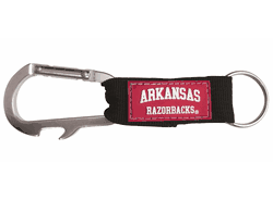 Arkansas Razorbacks Carabiner Keychain
