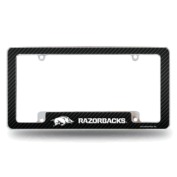 Arkansas Razorbacks Carbon Fiber 12