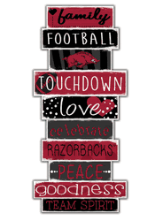 Arkansas Razorbacks Celebrations Stack 24" Sign