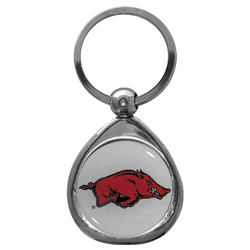 Arkansas Razorbacks Chrome Key Chain