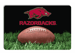 Arkansas Razorbacks Classic Football Pet Bowl Mat - L