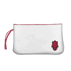 Arkansas Razorbacks Clear Wristlet