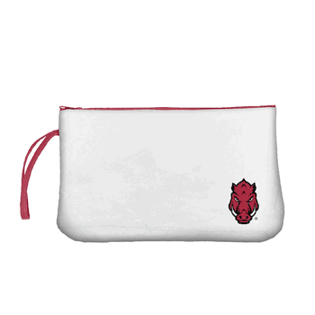 Arkansas Razorbacks Clear Wristlet