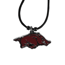 Arkansas Razorbacks Cord Necklace