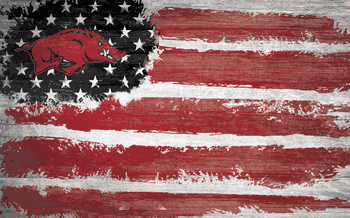Arkansas Razorbacks Flag 11x19