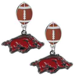 Arkansas Razorbacks Football Stud Earrings