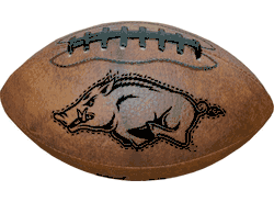 Arkansas Razorbacks Football - Vintage Throwback - 9 Inches