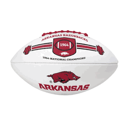 Arkansas Razorbacks FS Commemorative Autograph Debossed Football
