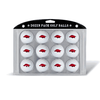Arkansas Razorbacks Golf Balls Pack of 12