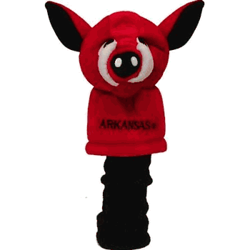 Arkansas Razorbacks Golf Mascot Headcover