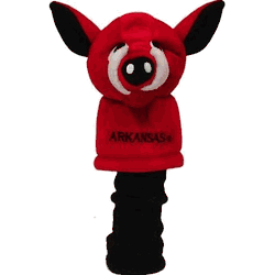 Arkansas Razorbacks Golf Mascot Headcover