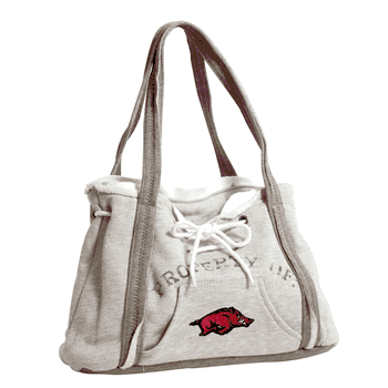 Arkansas Razorbacks Hoodie Purse Grey