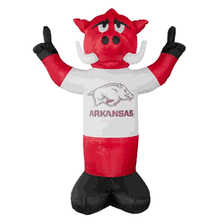 Arkansas Razorbacks 7 FT Inflatable Mascot