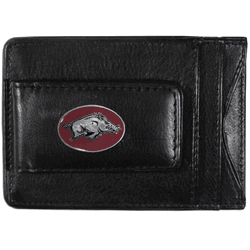 Arkansas Razorbacks Leather Cash & Cardholder